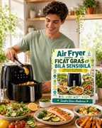 Air Fryer for Fatty Liver and Sensitive Gallbladder Easy Recipes, Without Heavy Frying, for Digestion, Energy and Balance